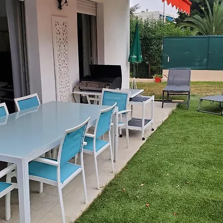 Superbe Rez De Jardin Dans Residence Au Calme Nice Exterior photo